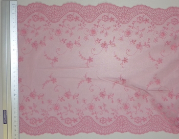 Nylon Lace 9033 29.5cm (14.5 yard), Old Pink 811